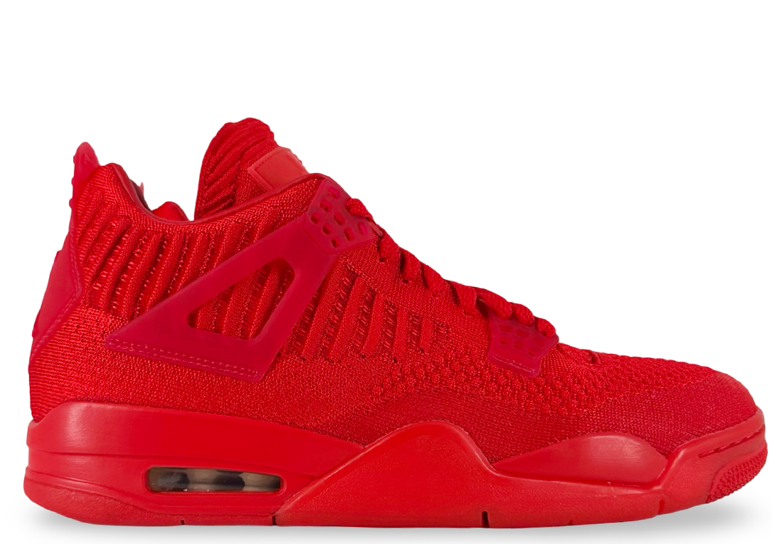Jordan 4 Retro Flyknit Red