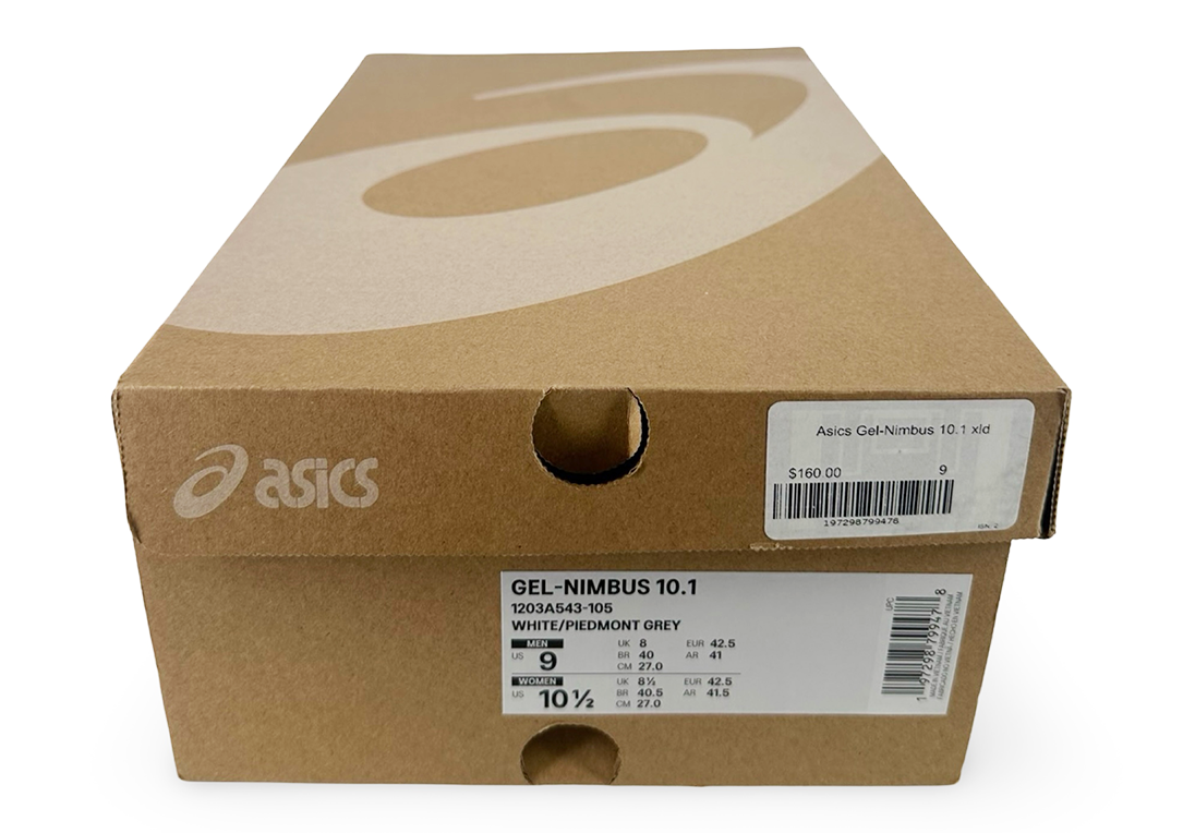 ASICS Gel-Nimbus 10.1 White Piedmont Grey Blue