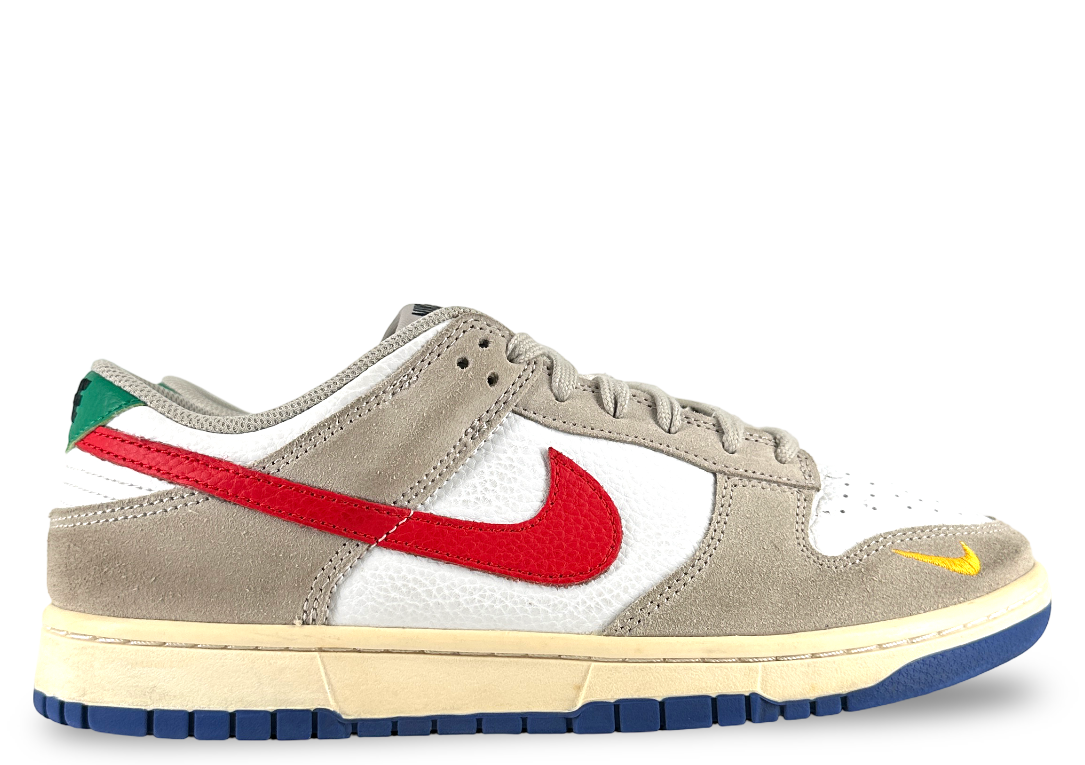 Nike Dunk Low Light Iron Ore Red Blue