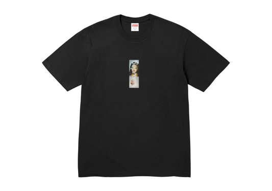 Supreme Prayer Card Box Logo Tee Black