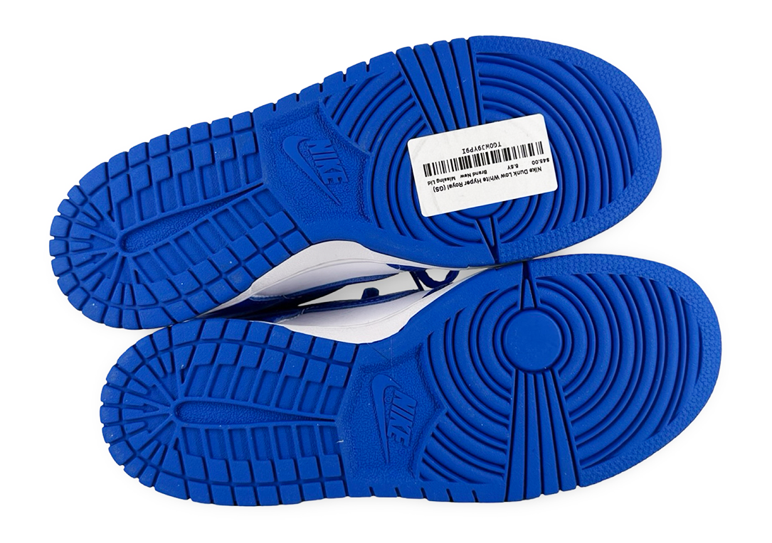 Nike Dunk Low White Hyper Royal (GS)