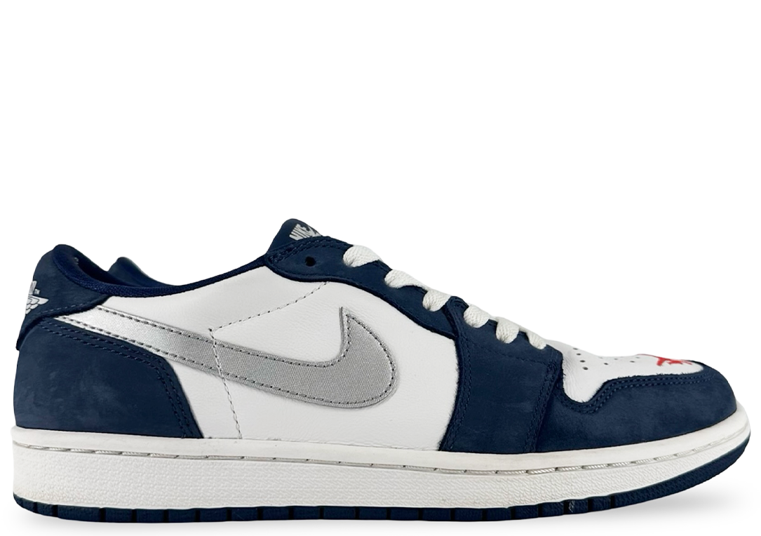 Jordan 1 Low SB Midnight Navy