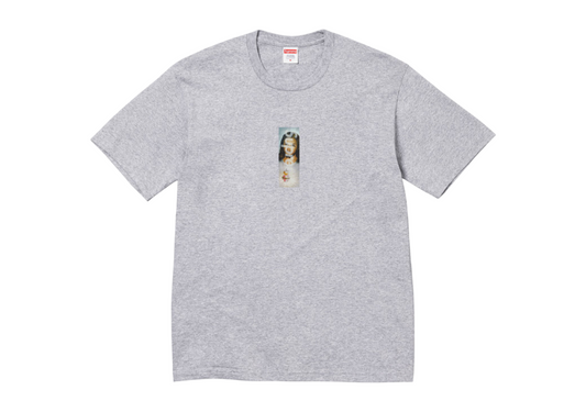Supreme Prayer Card Box Logo Tee Grey