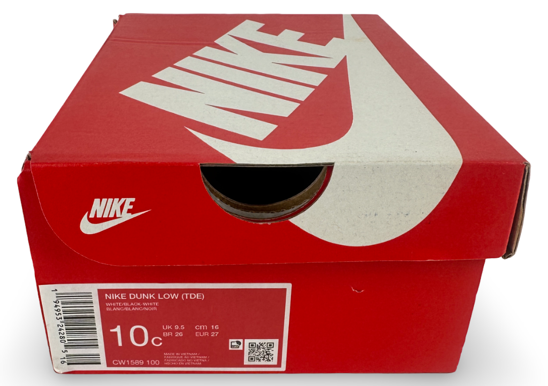 Nike Dunk Low White University Red (GS)