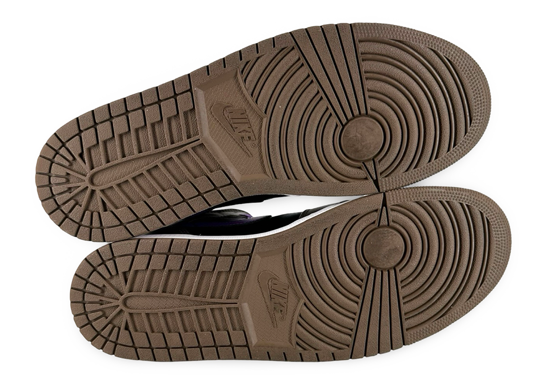 Jordan 1 Mid Purple Mocha