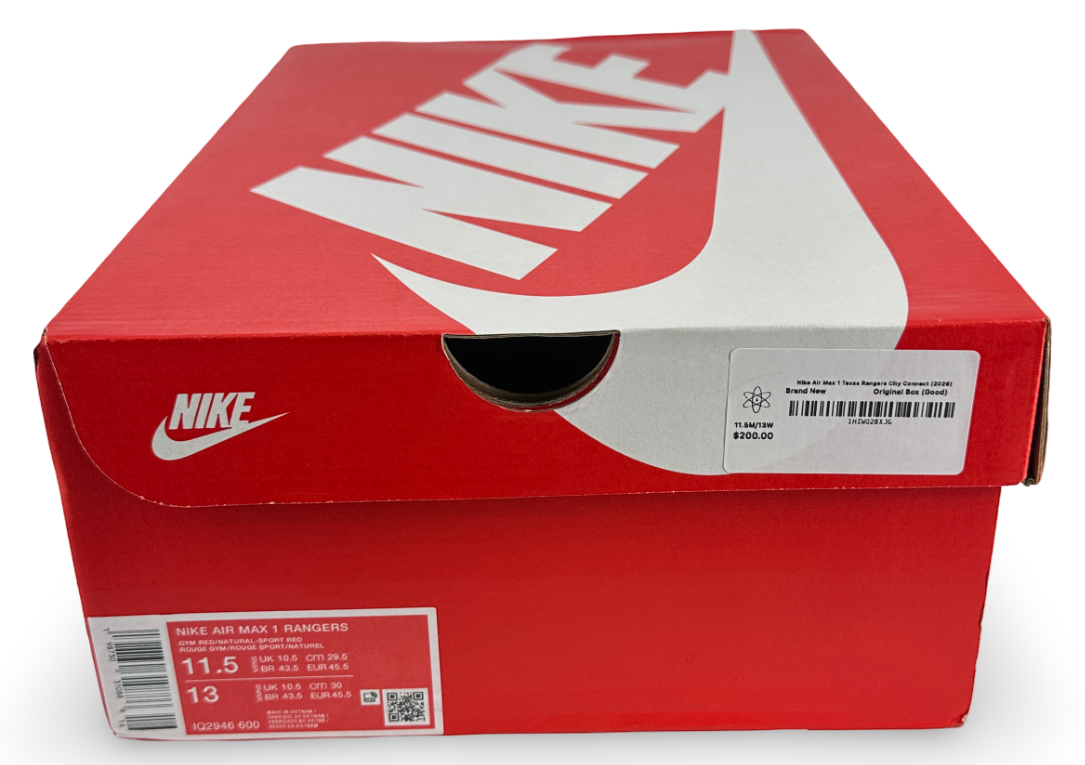 Nike Air Max 1 Texas Rangers City Connect (2026)