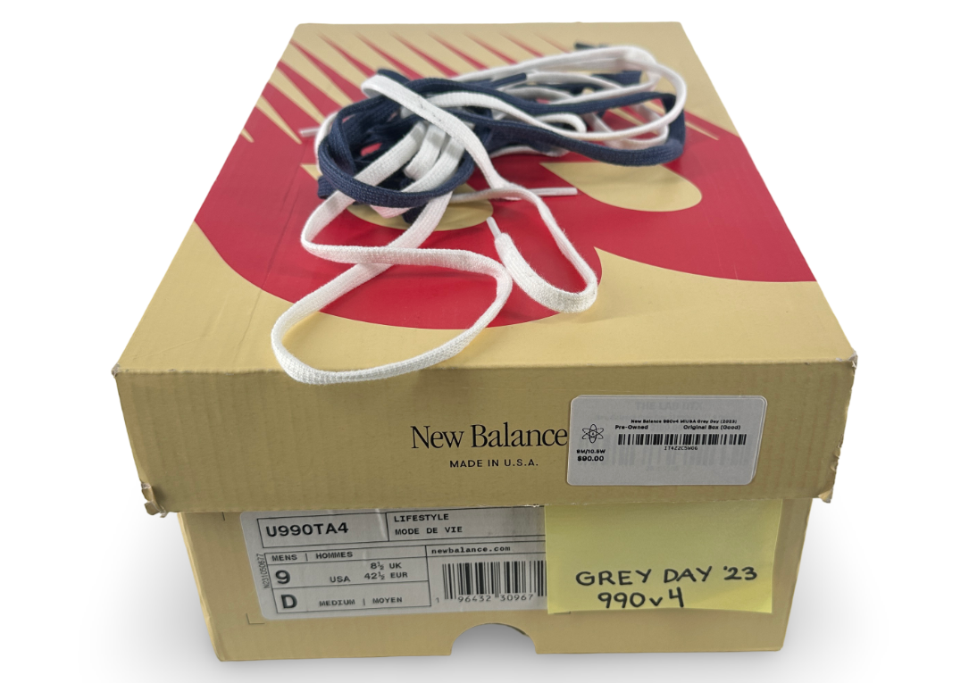 New Balance 990v4 MiUSA Grey Day (2023)