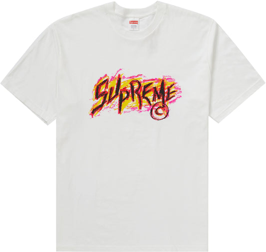 Supreme Scratch Tee White