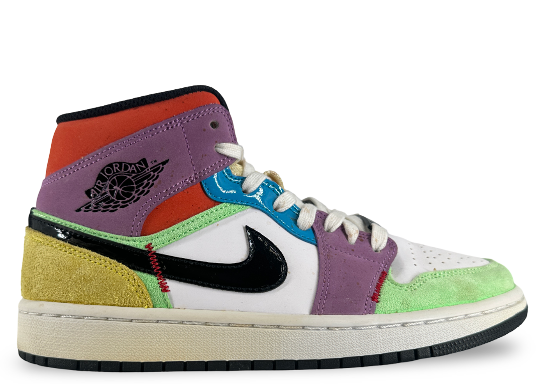 Jordan 1 Mid SE Multi-Color (Women's)