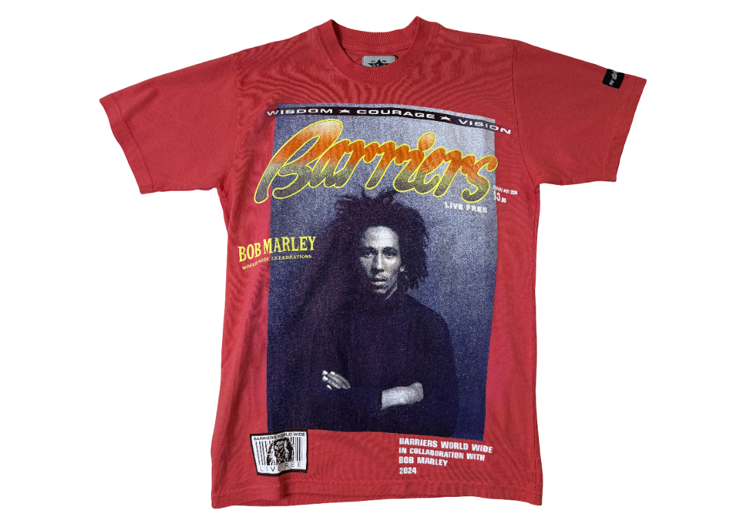 Barriers Worldwide Bob Marley Tee