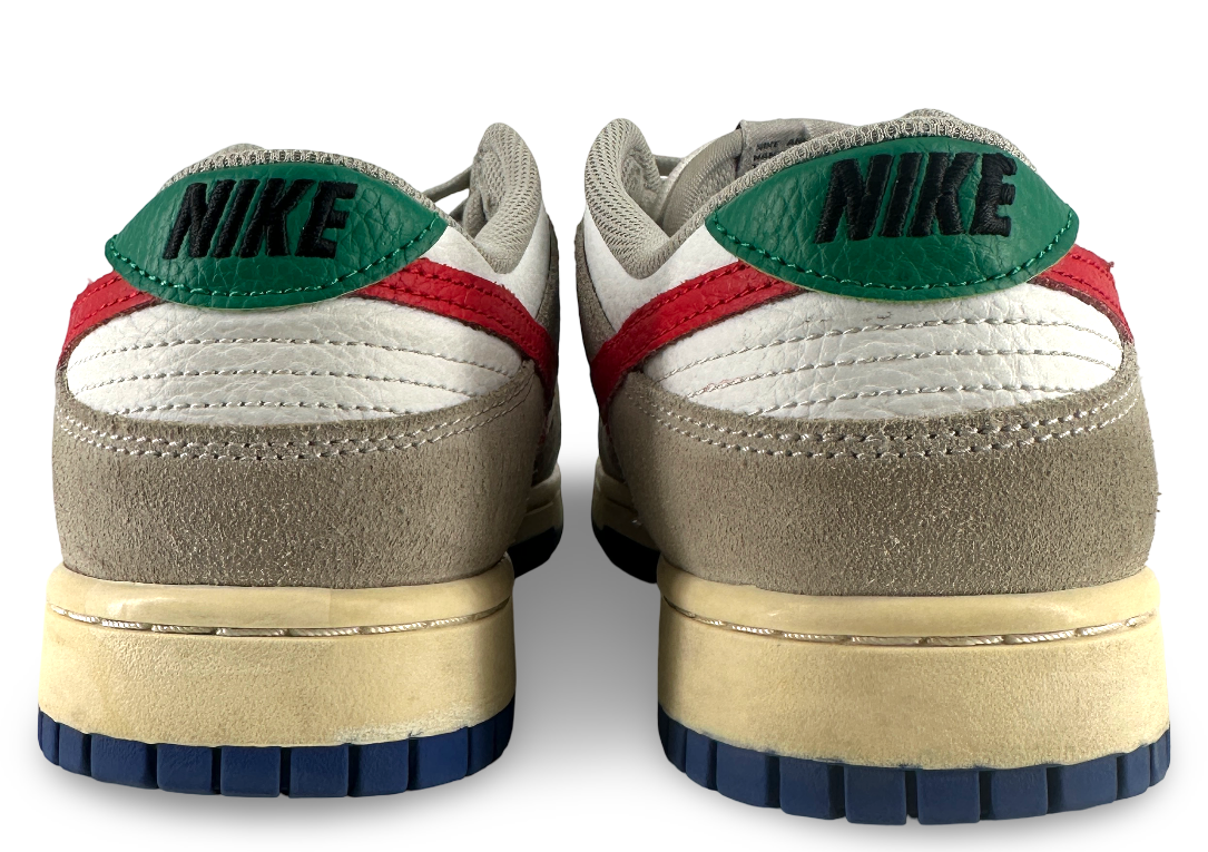 Nike Dunk Low Light Iron Ore Red Blue