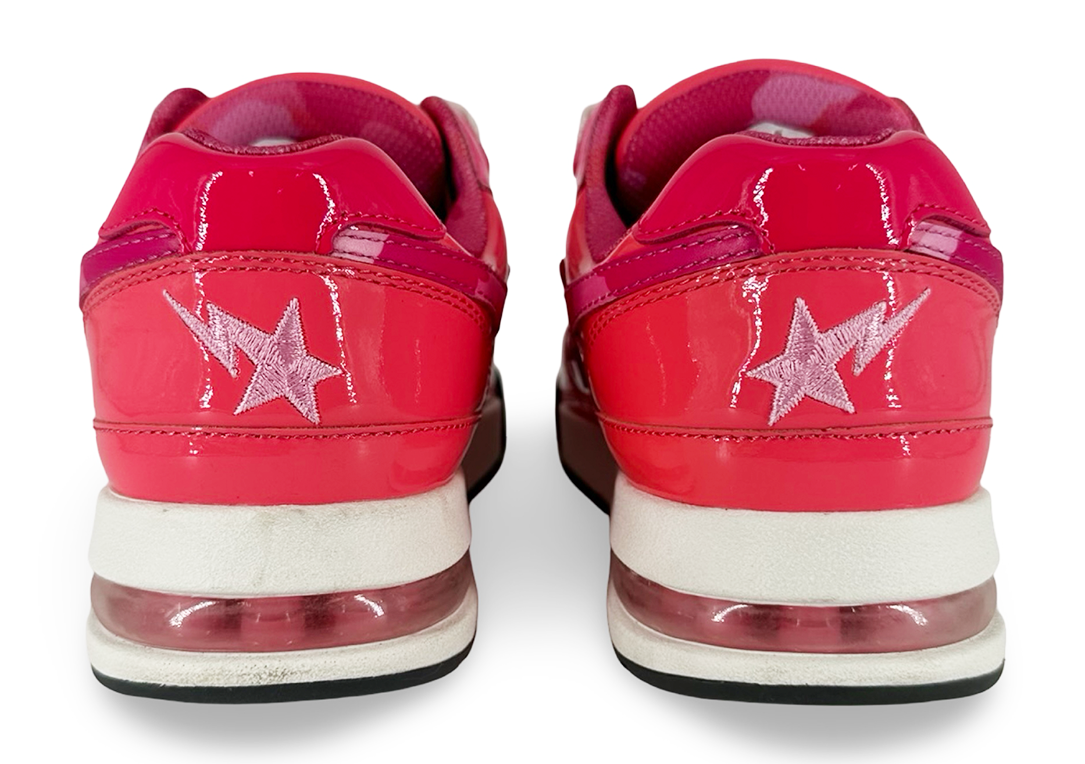 A Bathing Ape Bape Road Sta Patent Leather Pink (2022)