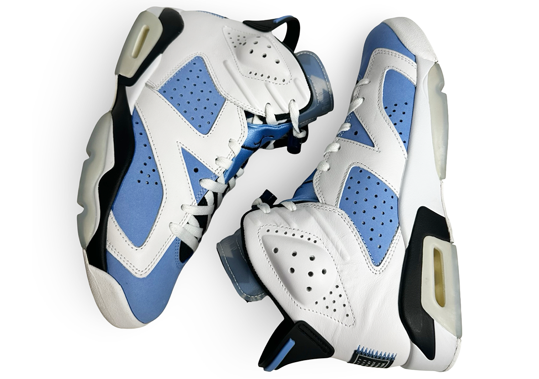 Jordan 6 Retro UNC White
