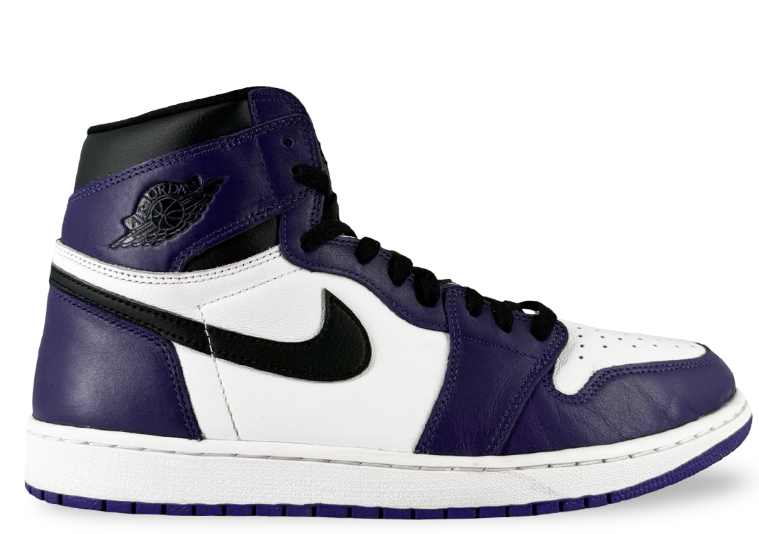 Jordan 1 Retro High Court Purple White