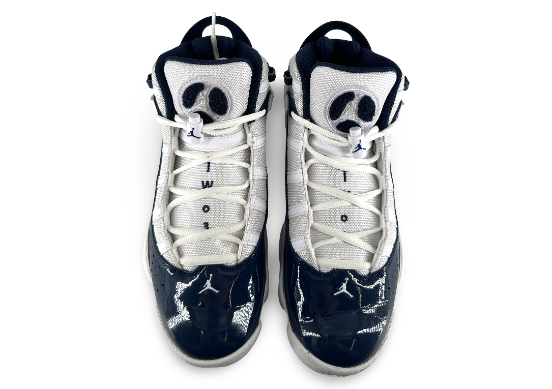 Jordan 6 Rings White Midnight Navy