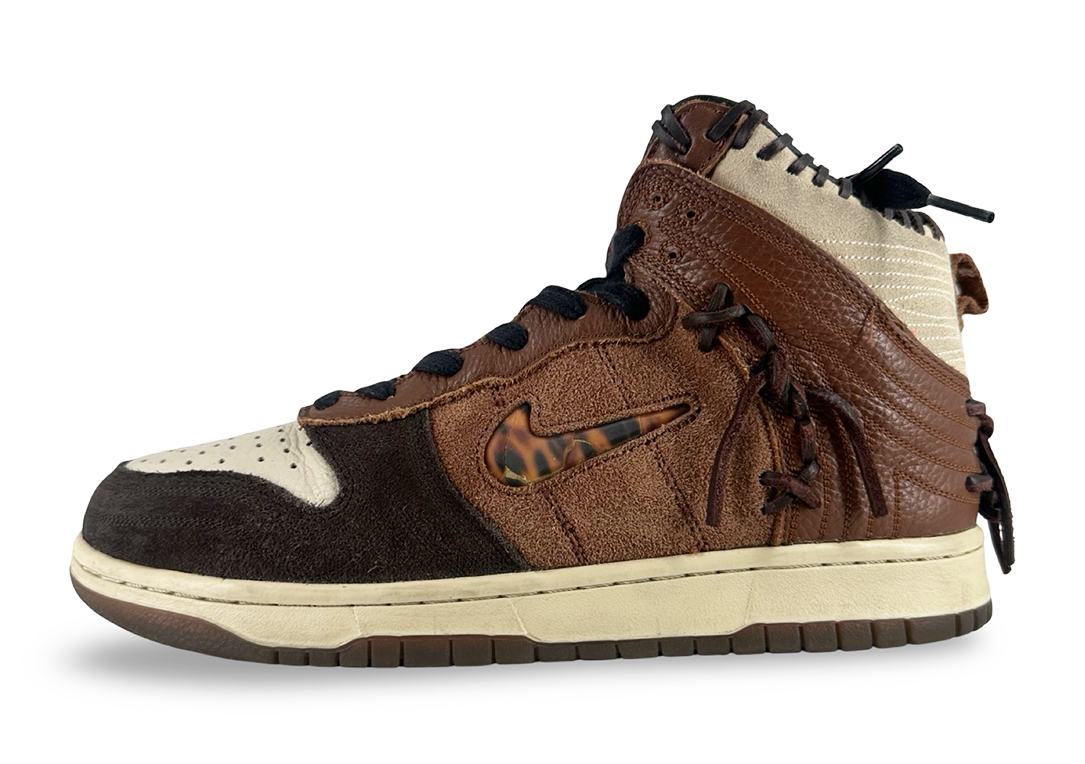 Nike Dunk High Bodega Legend Fauna Brown