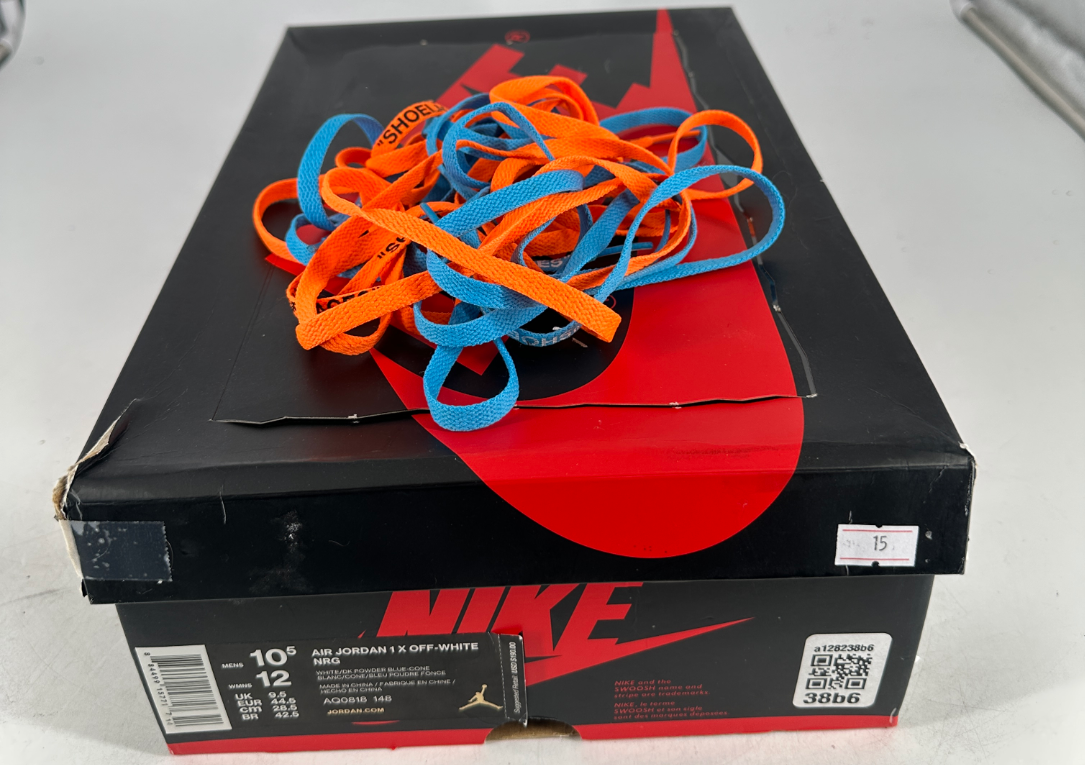 Jordan 1 Retro High Off-White University Blue
