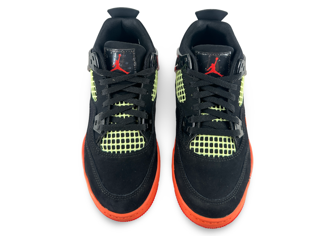 Jordan 4 Retro Black Infrared Barely Volt (PS)