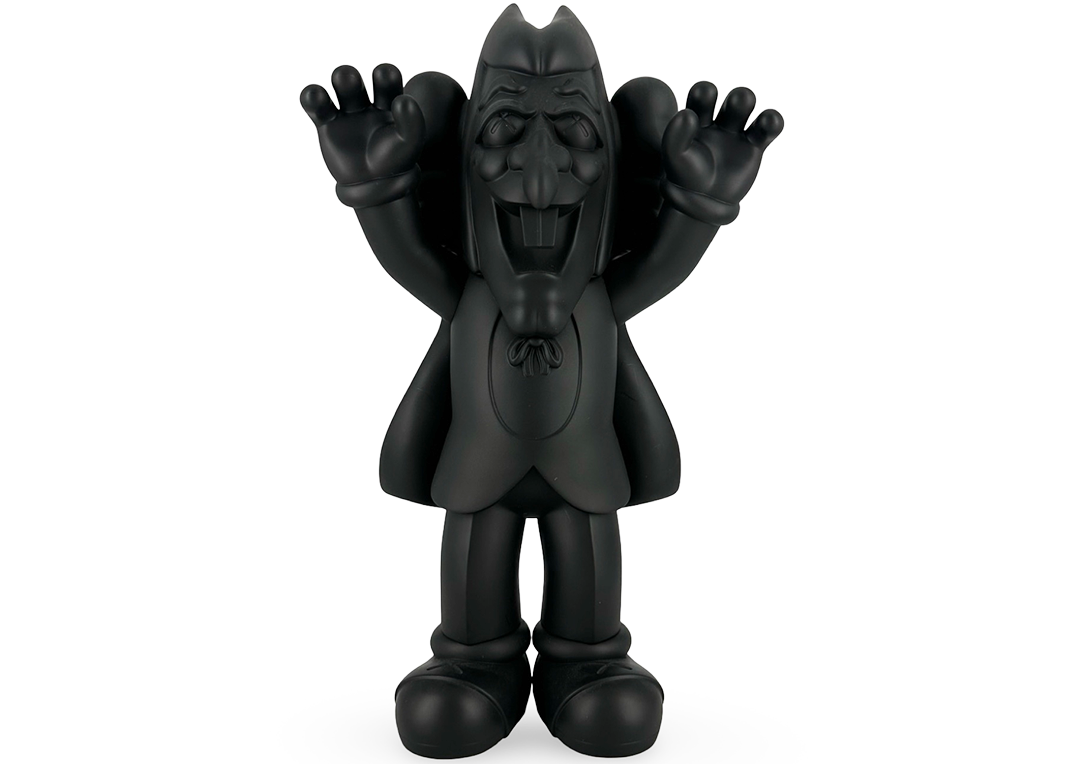 KAWS Cereal Monsters Count Chocula Figure Black