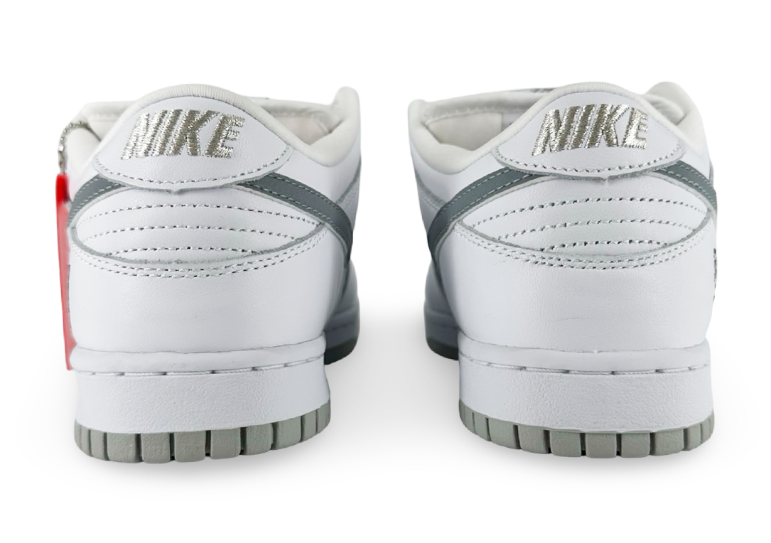 Nike SB Dunk Low Supreme 94 White Metallic Silver