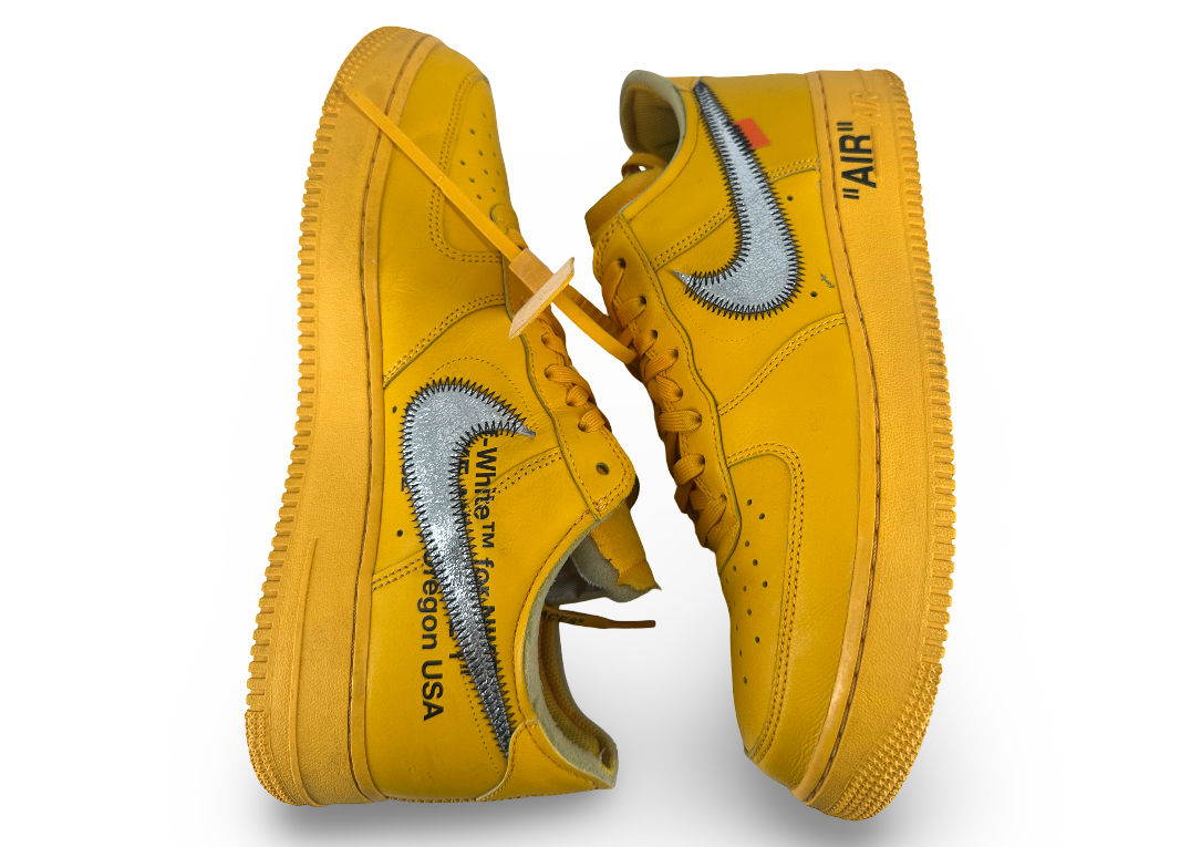 Nike Air Force 1 Low Off-White ICA University Gold