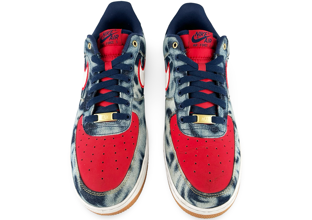 Nike Air Force 1 Low Acid Washed Denim