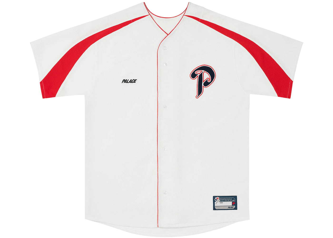 Palace P Paseball Jersey White
