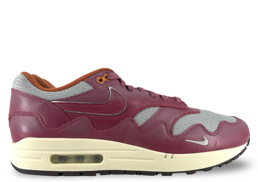 Nike Air Max 1 Patta Waves Rush Maroon (without Bracelet)