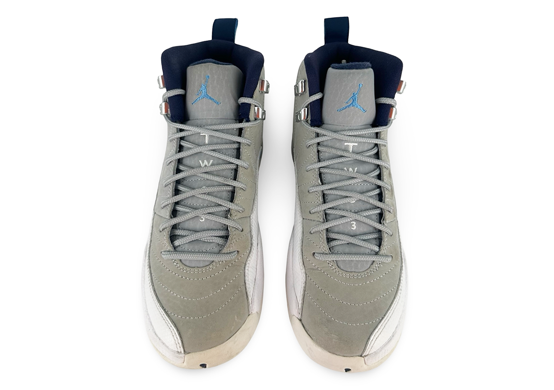 Jordan 12 Retro Grey University Blue (GS)