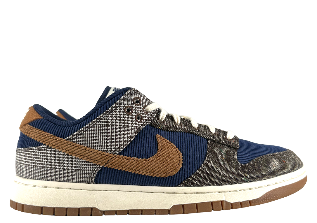 Nike Dunk Low Tweed Midnight Navy Corduroy