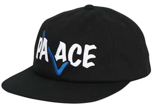 Palace Correct 6-Panel Black