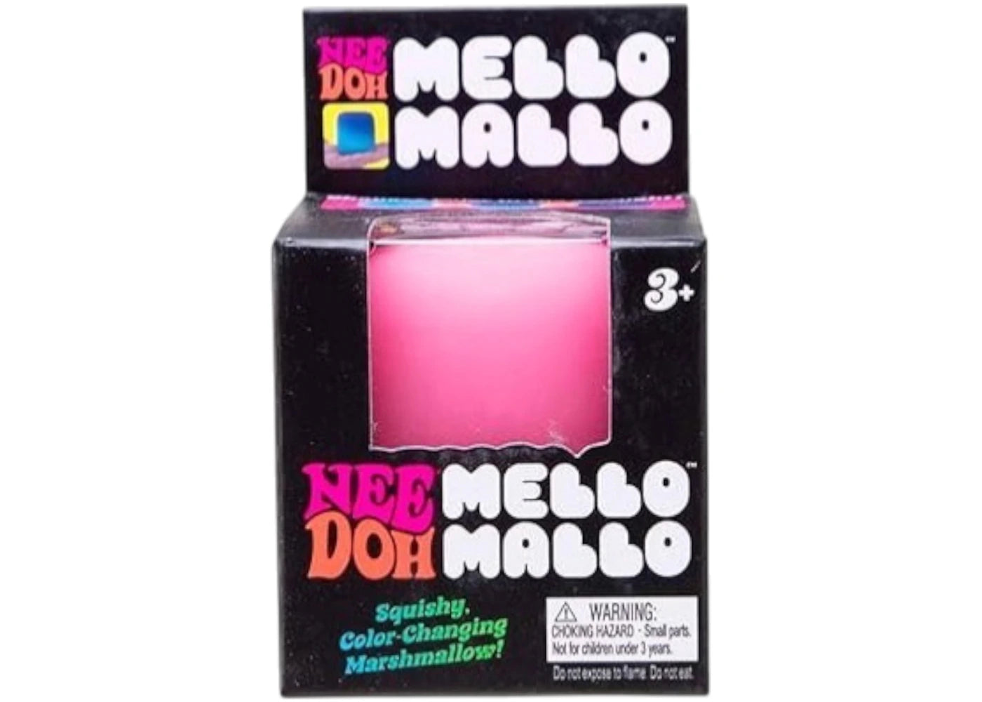NeeDoh Mello Mallo Squishy Fidget Toy Pink