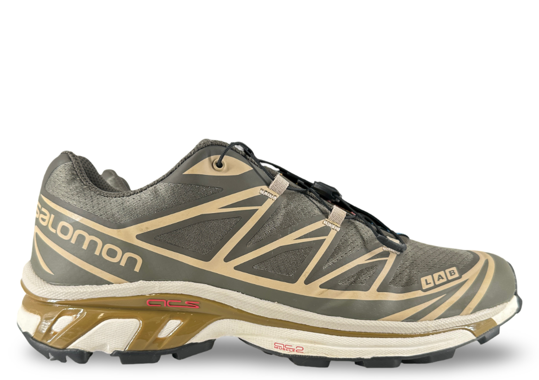 Salomon XT-6 Beluga Dull Gold