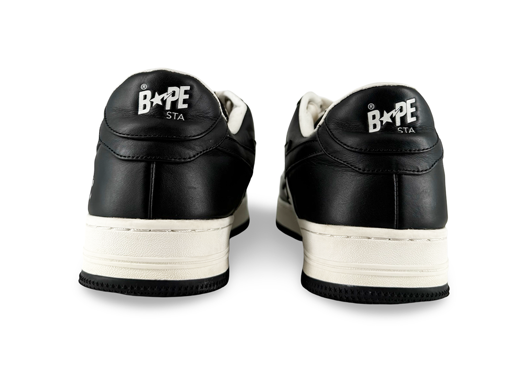 A Bathing Ape Bape Sta Low #3 White Black Cloud Camo