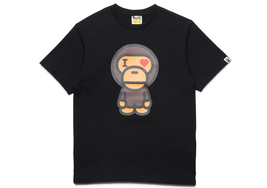 A Bathing Ape Heart Baby Milo Tee