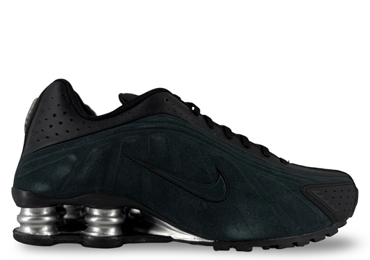 Nike Shox R4 Black Silver Seaweed (Women's)