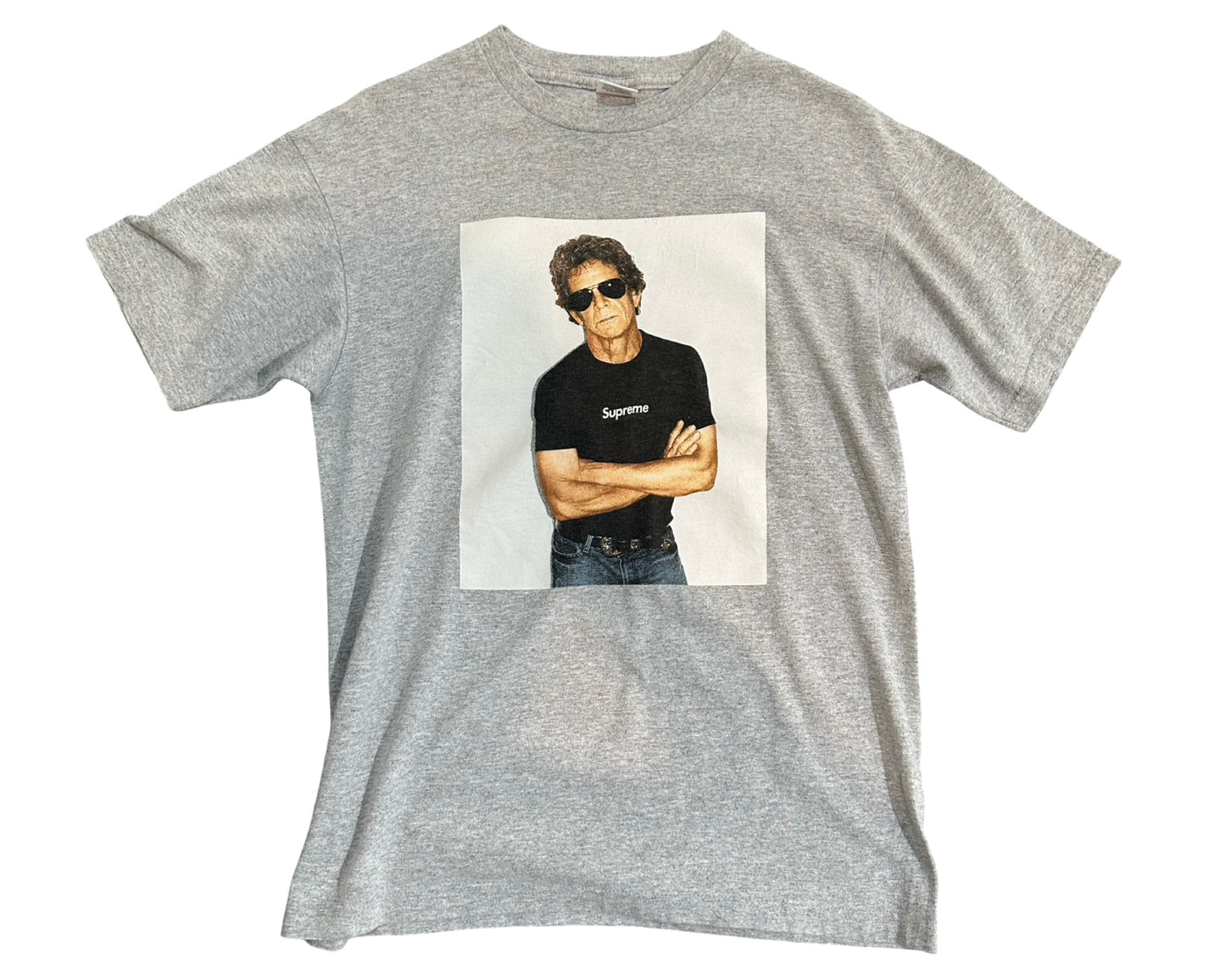 Supreme Lou Reed Photo Tee Grey (2009)