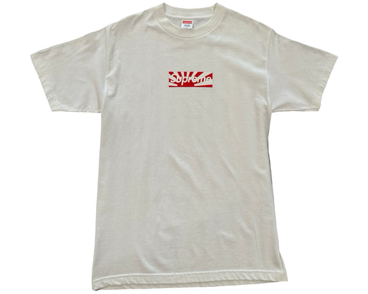 Supreme Japan Relief Box Logo Tee White (2011)