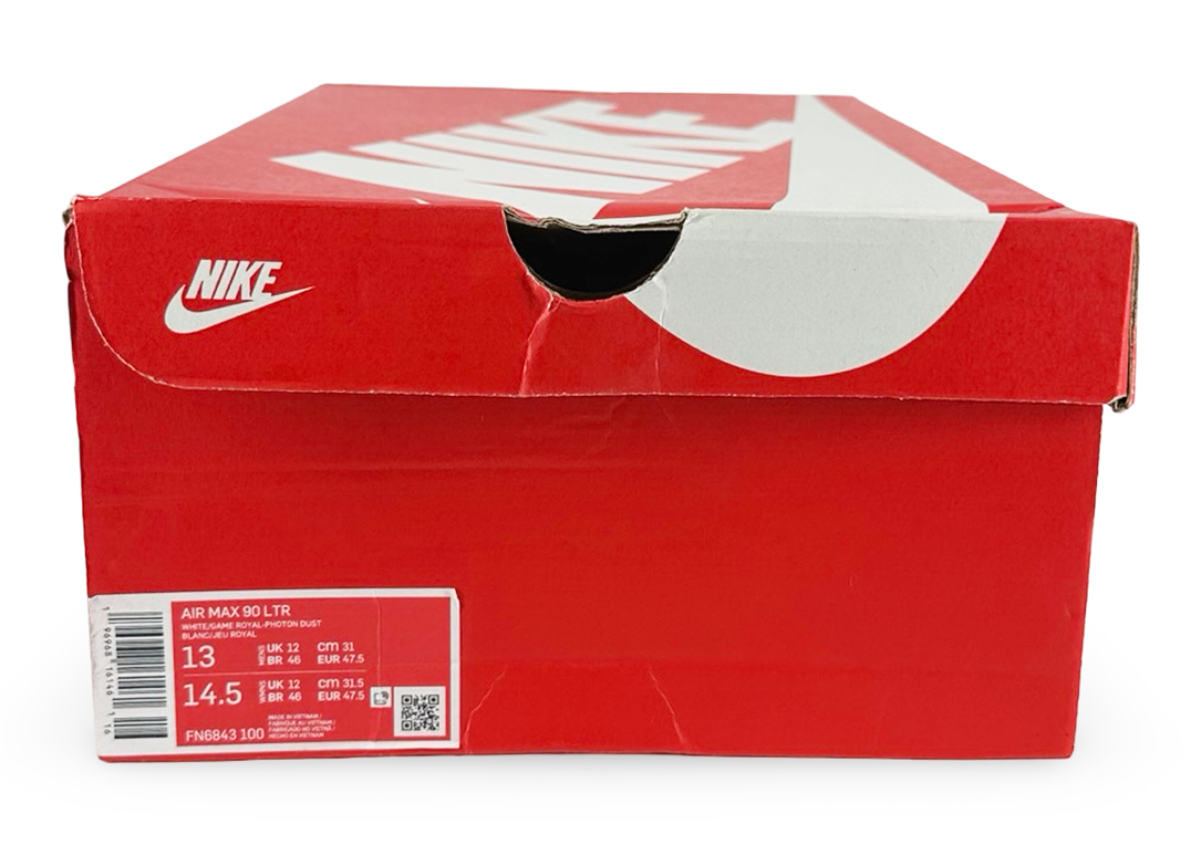 Nike Air Max 90 White Game Royal Photon Dust