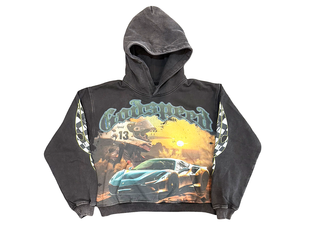 Godspeed Sunset Drift Hoodie Black