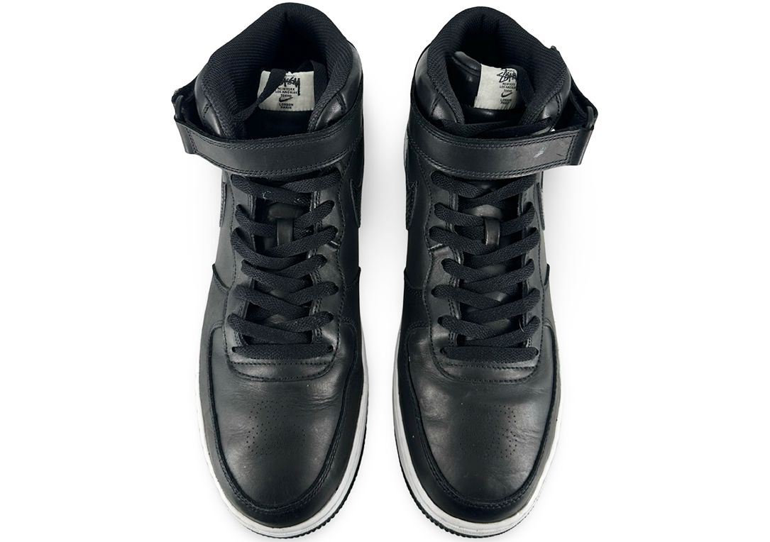Nike Air Force 1 Mid Stussy Black White
