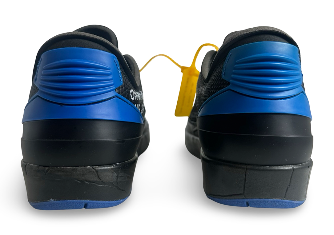 Jordan 2 Retro Low SP Off-White Black Blue
