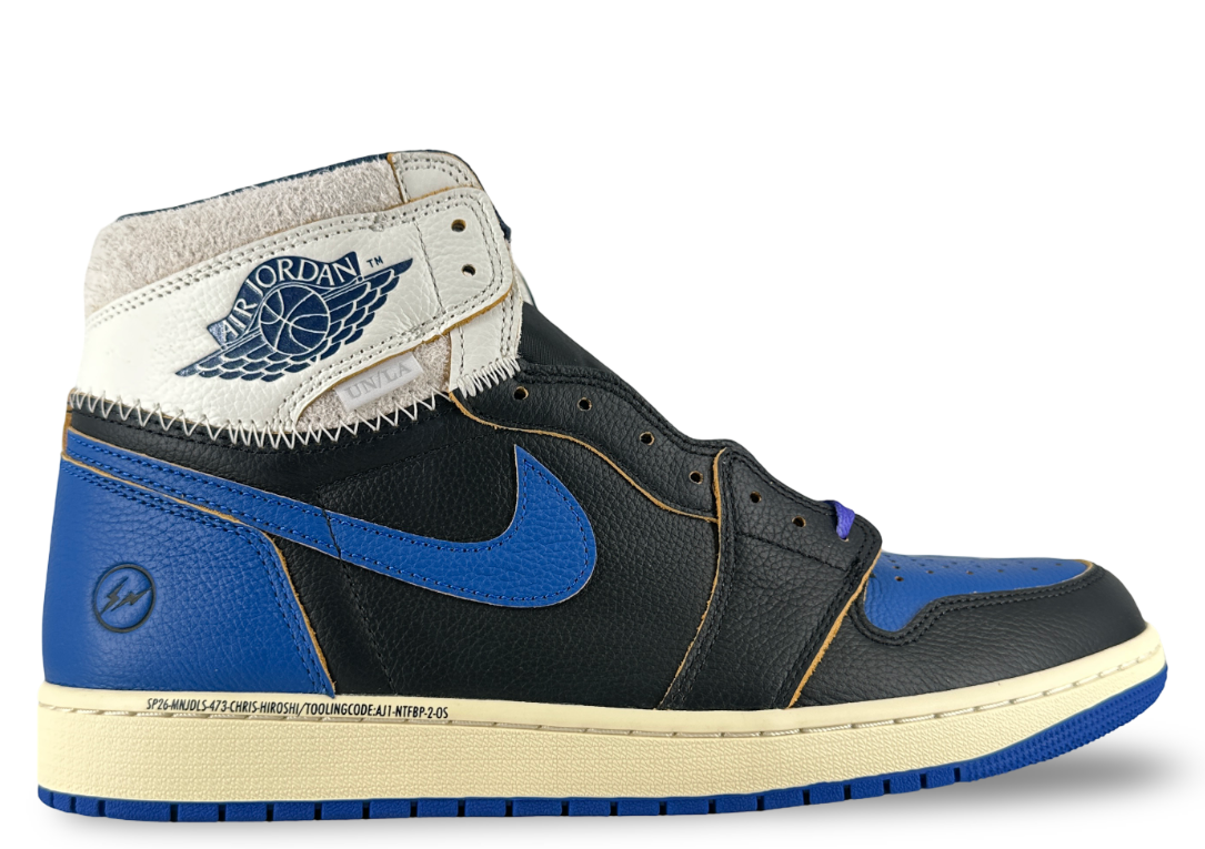 Jordan 1 Retro High OG SP Fragment x Union LA Sport Royal