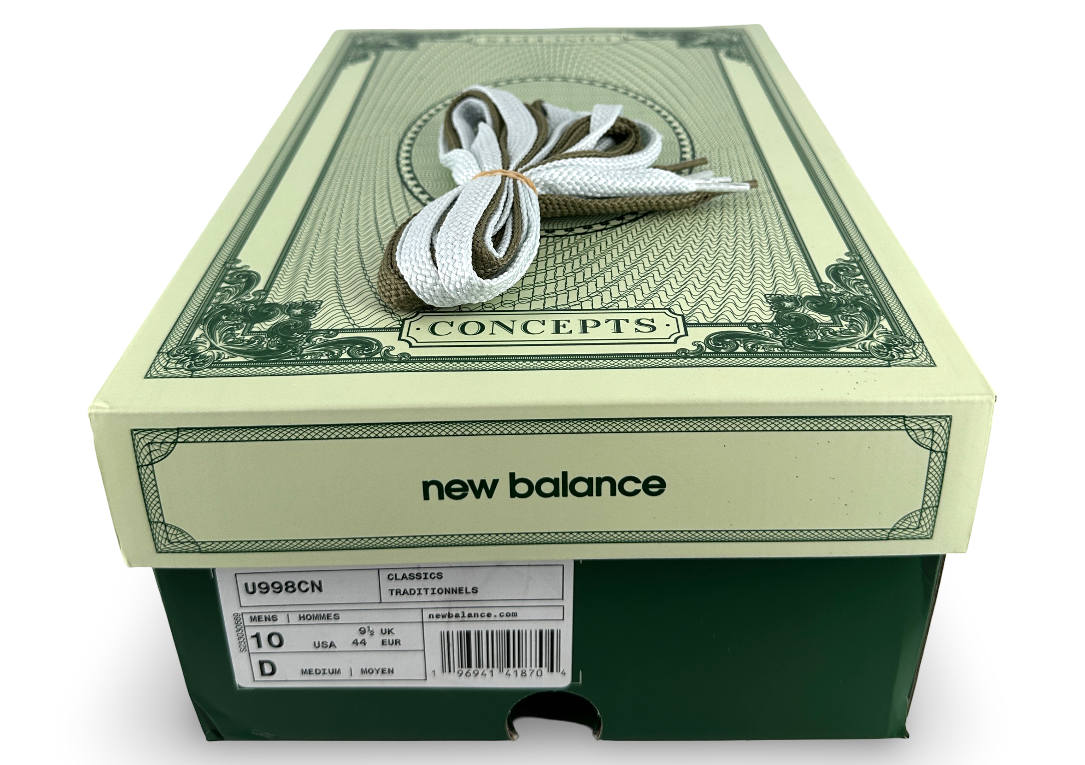 New Balance 998 MiUSA Concepts C-Note 10th Anniversary (2023)