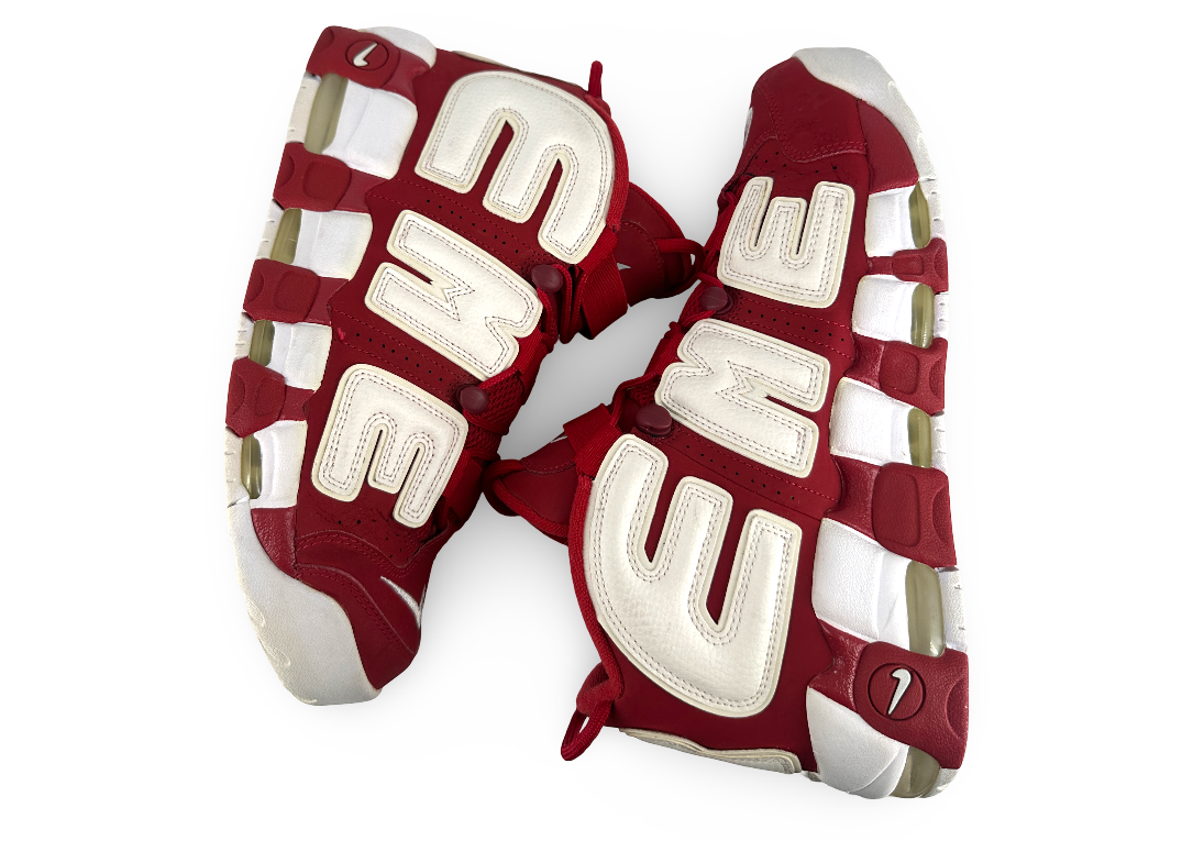 Nike Air More Uptempo Supreme Suptempo Red