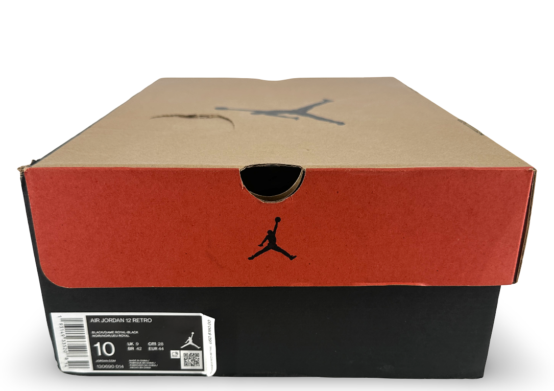 Jordan 12 Retro Black Game Royal