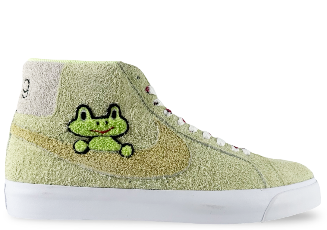 Nike SB Blazer Frog Skateboards