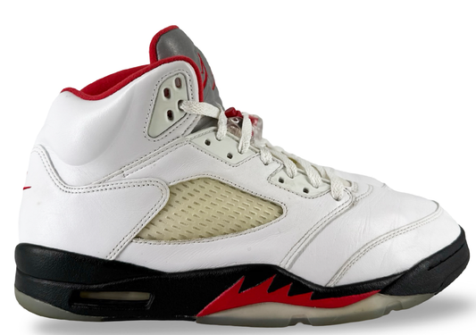 Jordan 5 Retro Fire Red Silver Tongue (2020)