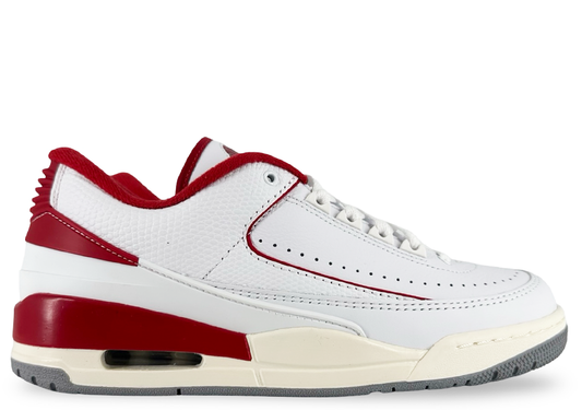 Jordan 2/3 White Varsity Red