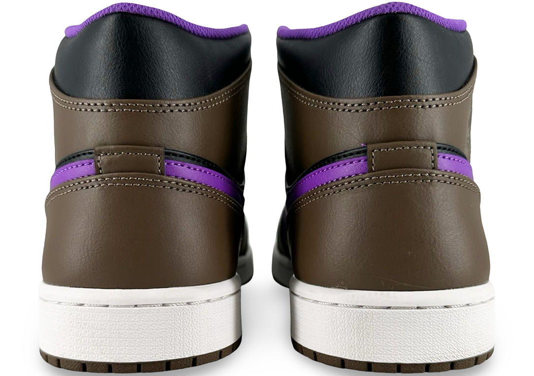 Jordan 1 Mid Purple Mocha